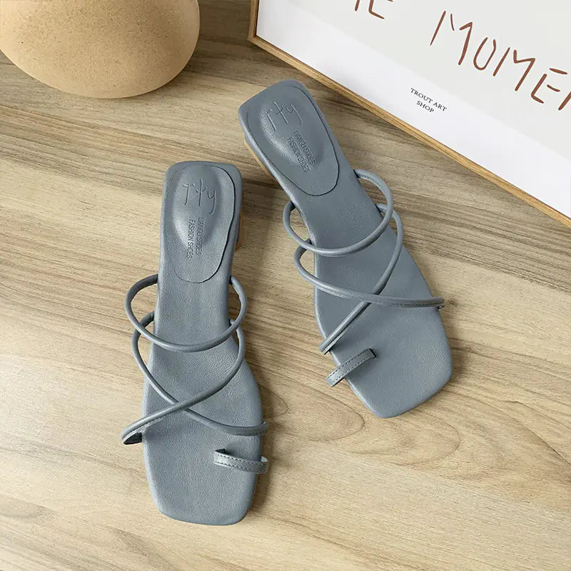 Comfortable Chunky Heel Mules for Women (Versatile)