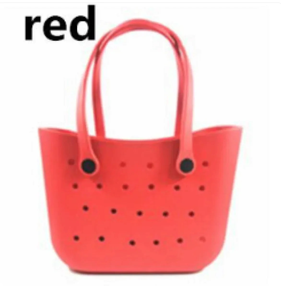 Candy Color PU Shopping Handbag