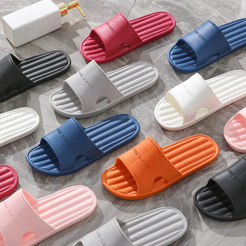 Summer Indoor Non-Slip Soft Slippers for Home Use