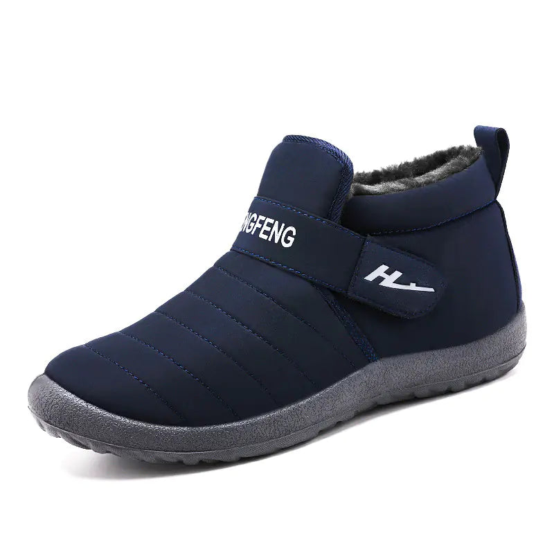 Men's Casual Cotton Shoes for Warm Comfort
