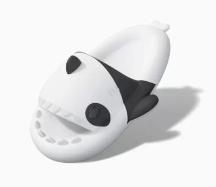 Thick Soled Non-Slip Slippers for Cat and Shark Lovers