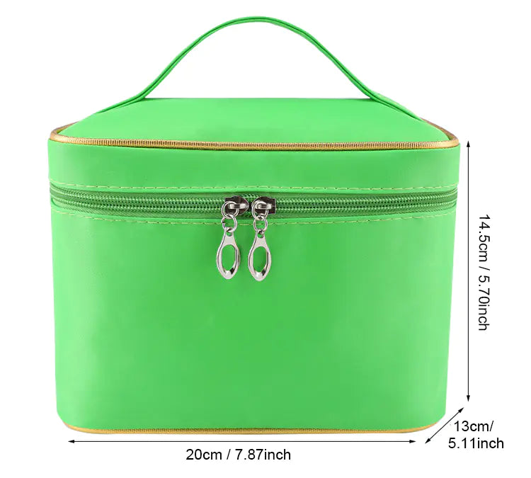 Colorful Canvas Cosmetic Bag