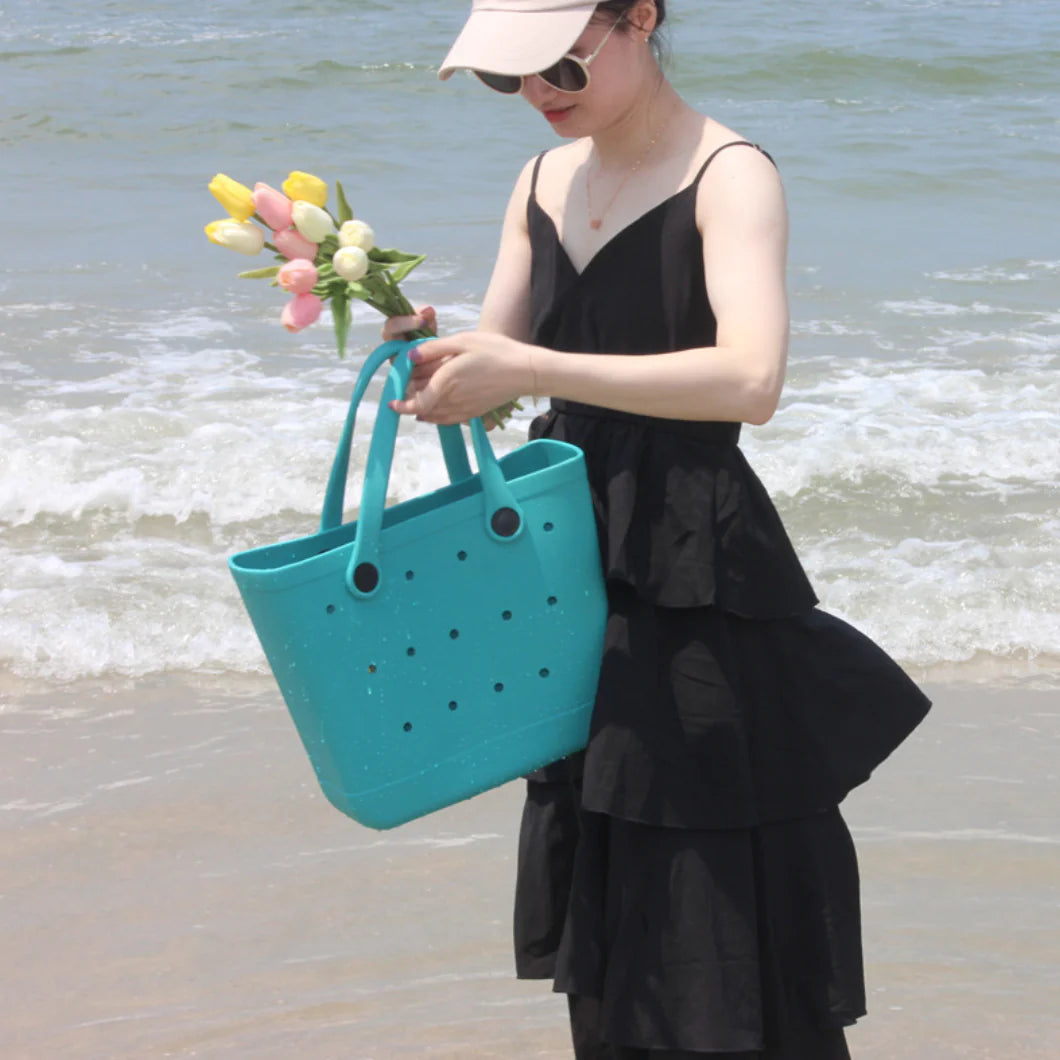 EVA Hole Bag with Button Accessories