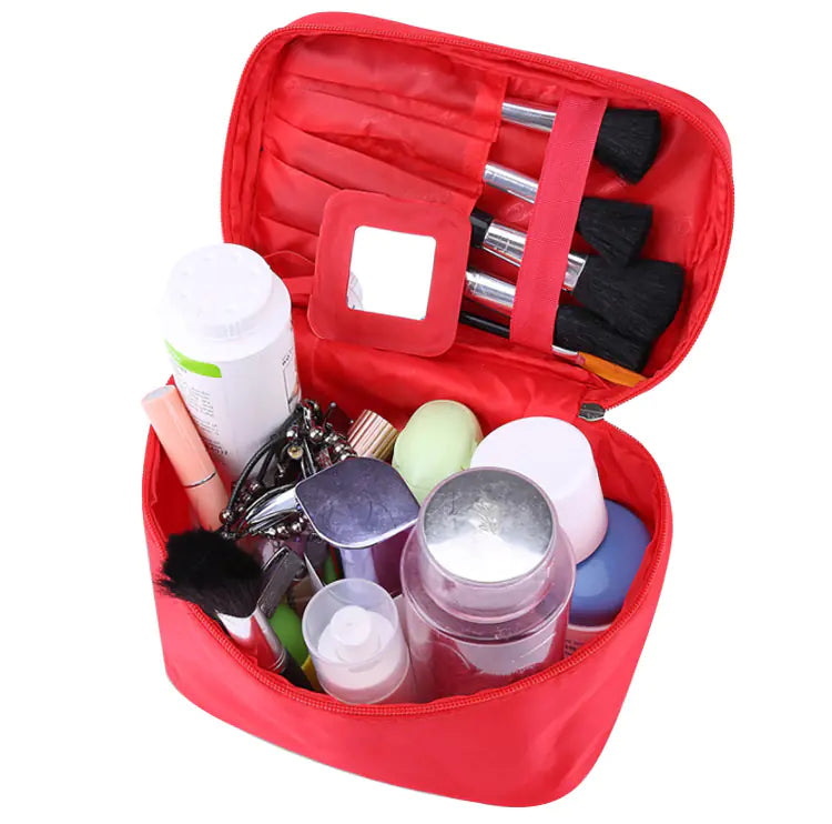 Colorful Canvas Cosmetic Bag